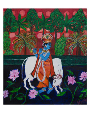 Murlidhar with Cow